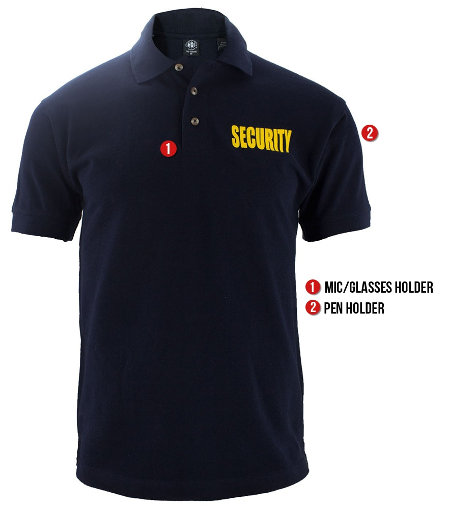 Stars Uniform Utility Security Polo Shirt - Detail View 9