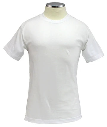 Plain Poly Cotton Short Sleeves T Shirts