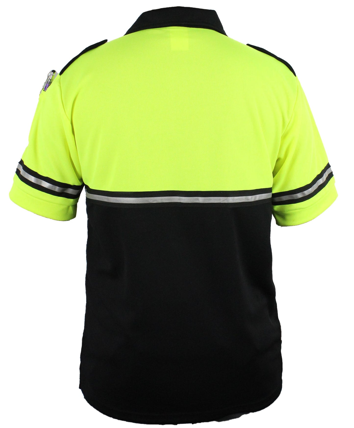 Stars Uniform Two Tone Bike Patrol Shirt with Zipper Pocket