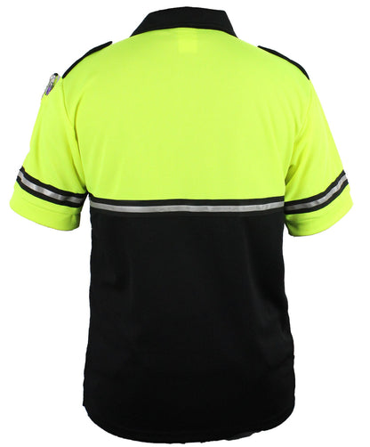 Stars Uniform Two Tone Bike Patrol Shirt with Zipper Pocket