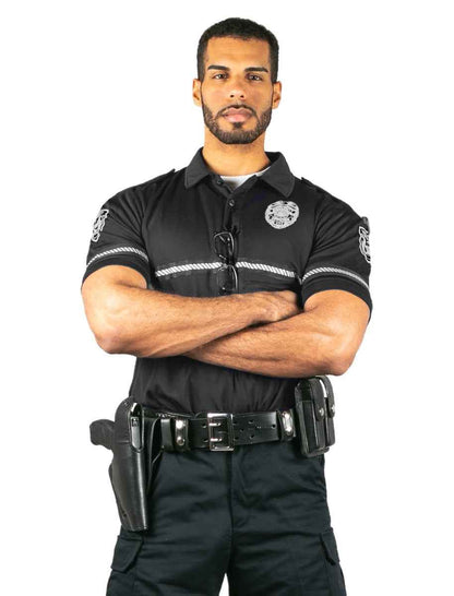 Stars Uniform Security Badge and Patch Patrol Polo Shirt